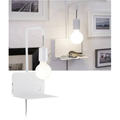 Afbeelding van Paulmann Calvani 79812 Wandlamp E27 LED Wit