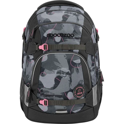 Afbeelding van Coocazoo MATE Schoolrugzak, ergonomisch en verstelbaar, hoogte taille, met borstband buikriem, licht personaliseerbaar, vanaf de 3e klas, Bubble Brush, één maat