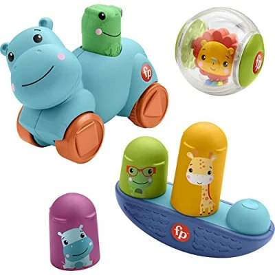 Afbeelding van Fisher Price Hello Moves 3in1 Cadeauset