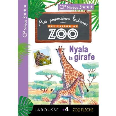 Image de 1ères lectures Une saison au zoo Nyala la girafe