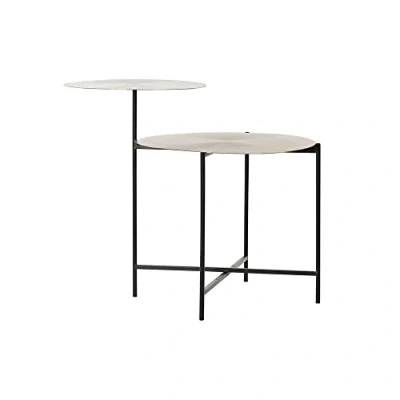 Afbeelding van Bijzettafel DKD Home Decor Roze Aluminium (40 x 40 50 cm)