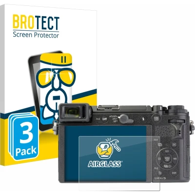 Afbeelding van BROTECT Screenprotector voor Panasonic Lumix DC GX9 Folie Beschermfolie Beschermglas transparant (3 Stuks)
