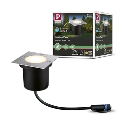 Afbeelding van Paulmann Plug &amp; Shine grondspot inbouwlamp 94227