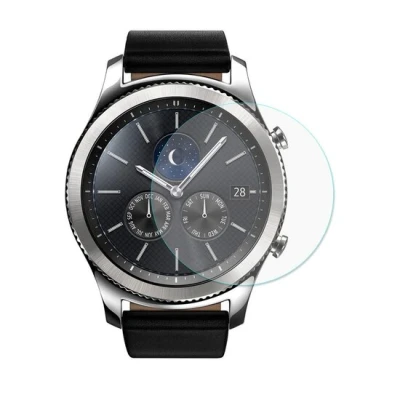 Afbeelding van Samsung Gear S3 Tempered glass Beschermd tegen krassen &amp; stoten