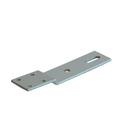 Afbeelding van Kozijnanker / Kozijnstrip GB 10mm Verzet (75x10x170mm)x60x8mm Thermisch Verzinkt per stuk