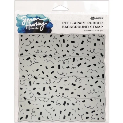 Afbeelding van Ranger Simon Hurley Create Cling Background Stamp Confetti