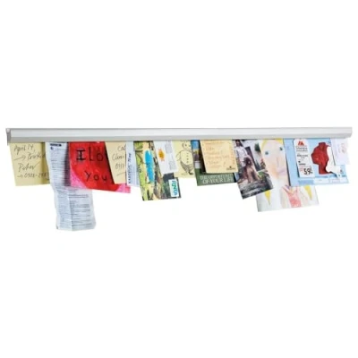 Afbeelding van Magnetoplan 210091000 Klemrail Grijs Aluminium