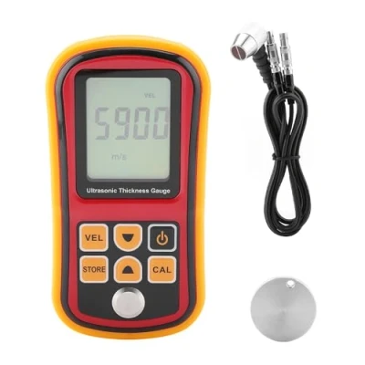 Afbeelding van GM100 Digitale ultrasone diktemeter geluidsmeetbereik stalen breedte testmonitor 1,2 220 mm