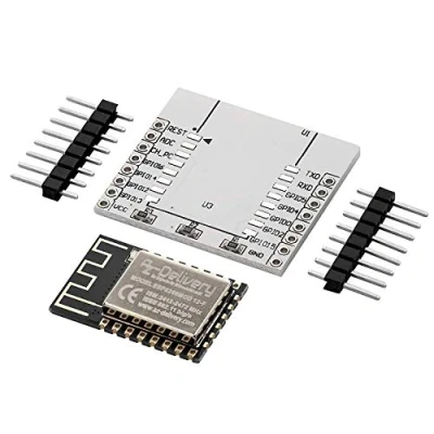 Afbeelding van AZDelivery ESP8266 ESP 12F Verbeterde Versie naar 12E WLAN WIFI Module compatibel met Adapter Board Arduino Inclusief E Book!