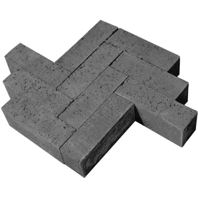 Afbeelding van Stenen dikformaat zonder vellingkant Antraciet 21 x 7 8 cm Gardenlux