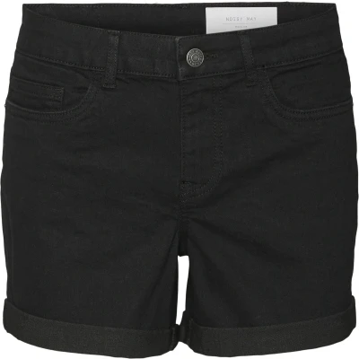 Afbeelding van Noisy May BE LUCY NOOS Jeansshort, Dames, Maat: XS, Black