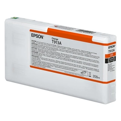 Image de Epson T913A 200 ml orange original cartouche d&#039;encre pour SureColor SC P5000, P5000 STD Spectro, Violet, Violet Spectro