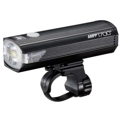 Afbeelding van CatEye AMPP1700 Koplamp Fiets Fietsverlichting Max. 1700 Lumen Brandduur 1,25 tot 60 uur USB oplaadbaar Spatwaterbestendig Zes Lichtmodi