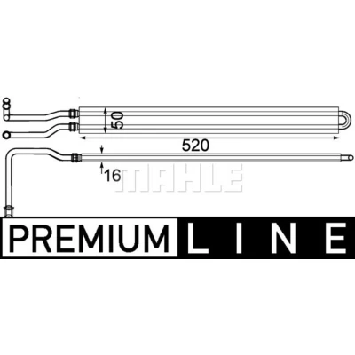 Afbeelding van MAHLE ORIGINAL CLC 229 000P Oliekoeler LAND ROVER: Range Rover 3