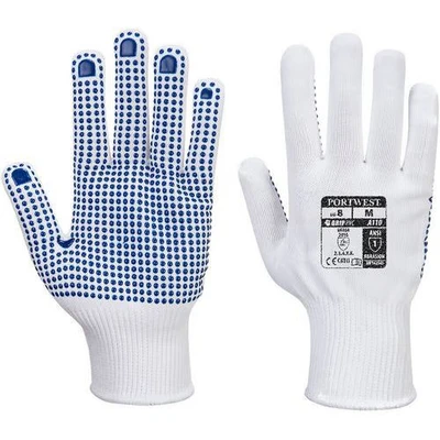 Image de Gant de manutention Polka avec picots PVC A110 Portwest