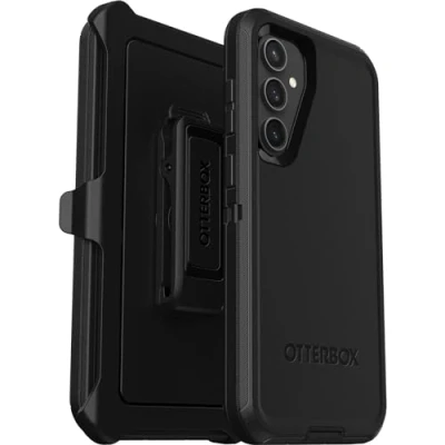 Image de Otterbox Defender Samsung Galaxy S23 FE Back Cover Zwart