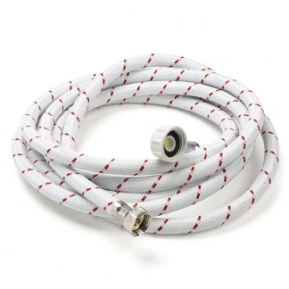 Afbeelding van Vaatwasser toevoerslang 1/2&quot; 3/4&quot; 4 meter (Recht/Gehoekt, 10 Bar, 90 C)