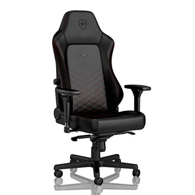 Image de Siège Noblechairs Hero Cuir Noir et Rouge