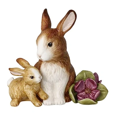 Afbeelding van Goebel Pasen Decoratief beeld / figuur Haas Jaarhaas 2024 Porselein 13cm Paashaas Limited Edition