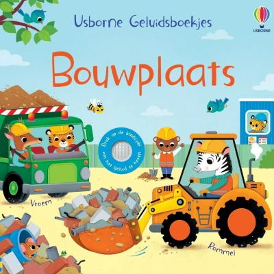 Afbeelding van Uitgeverij usborne geluidenboek bouwplaats