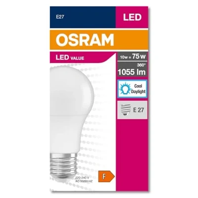 Afbeelding van Osram L.Value CL A75 11,5W/865 E27 Mat merk
