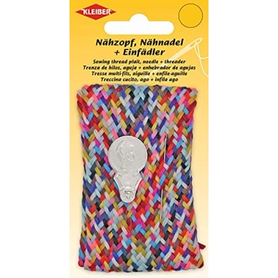 Afbeelding van 70038 Naaigaren vlecht assortie bont