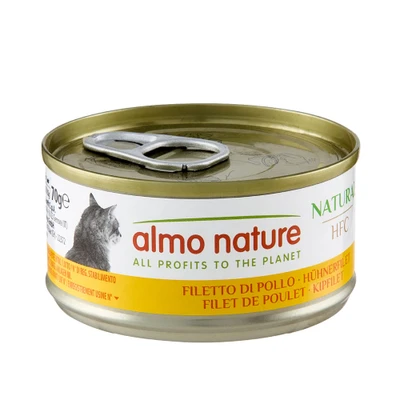 Afbeelding van Almo Nature HFC Natural 6 x 70 g Kipfilet