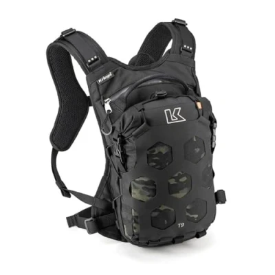 Afbeelding van Kriega Trail9 Camo waterdichte adventure motor rugzak