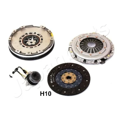 Afbeelding van JAPANPARTS KV H10 Koppelingsset voor motoren met dubbelmassavliegwiel 281, 235mm
