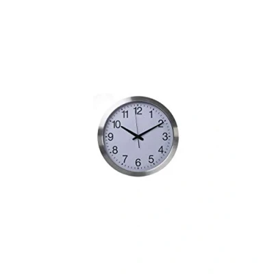 Afbeelding van Aluminium wandklok dia. 40 cm Velleman