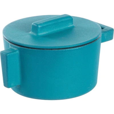Afbeelding van Braadpan Blauw 10 cm incl deksel Sambonet