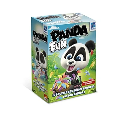 Afbeelding van Panda Fun Vul panda&#039;s mandje met bloemen en blaadjes