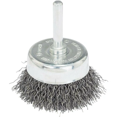 Afbeelding van BOSCH 2607017124 komborstel voor boormachines, gegolfde draad 50 mm x schacht 6