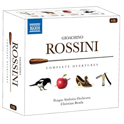 Afbeelding van Prague Symphony Orchestra &amp; Christian Benda Rossini: Complete Overtures (4 CD)