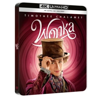 Image de Warner Home Video Wonka (steelbook) 4k Blu ray