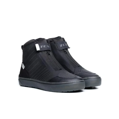 Afbeelding van TCX Ikasu 2 Wp, casual waterdichte motorschoenen voor heren, zwart/wit, 41