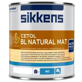 Afbeelding van Sikkens Cetol BL Natural Mat 2,5 liter Lakken (transparant)