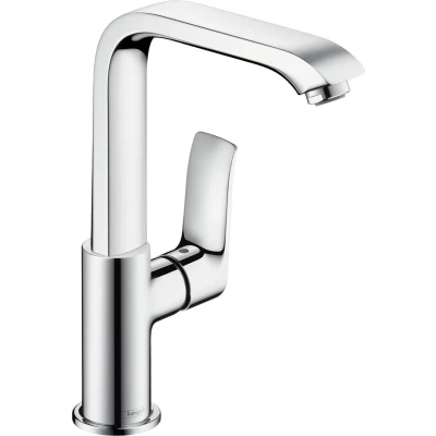 Afbeelding van Hansgrohe Metris 1 greeps wastafelkraan 230 draaibare uitloop zonder