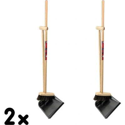 Afbeelding van Synx Tools stoffer en blik Classic Paardenhaar &amp; met lange stee d