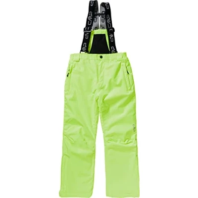 Afbeelding van CMP KID Salopette Unisex Skibroek voor kinderen, Maat: 104, Yellow fluo