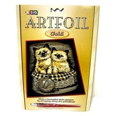 Image de KSG ARTFOIL CHATONS DORÉS