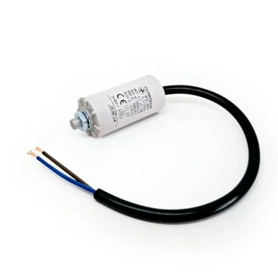 Afbeelding van Condensator 6,3µF met kabel, Ø 30 x 58 mm