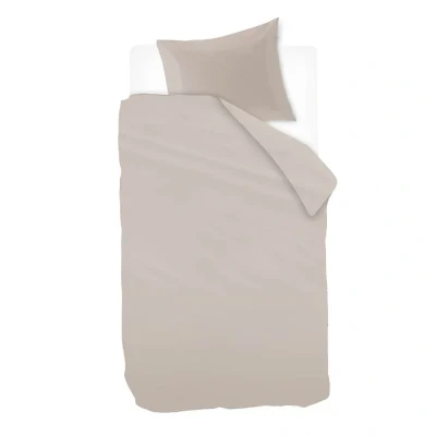 Afbeelding van Ivorlyn Atlanta Dekbedovertrek Eenpersoons 140x200/220 cm Taupe