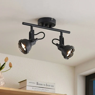 Afbeelding van Lindby Lowani plafondspot, 2 lamps