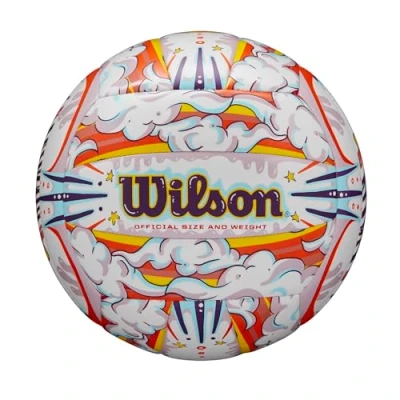 Afbeelding van Wilson Bal Movement Beach Volleyball Unisex Synthetisch Recreatie Oranje Official Size