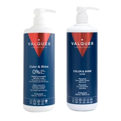 Afbeelding van Kappersset Valquer Ice Effect Gekleurd Haar 2 Onderdelen