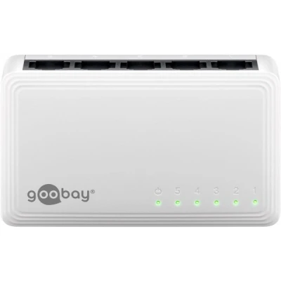 Afbeelding van Gigabit switch Goobay 5 poorten (1 Gbps)