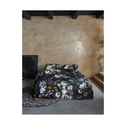 Afbeelding van Essenza Dekbedovertrek Fleur Festive Blooming Black