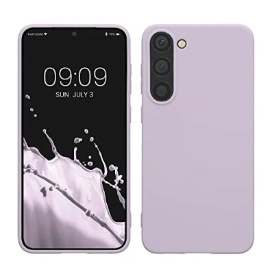 Afbeelding van kwmobile telefoonhoesje geschikt voor Samsung Galaxy S23 Plus Hoesje smartphone Back cover in lavendel