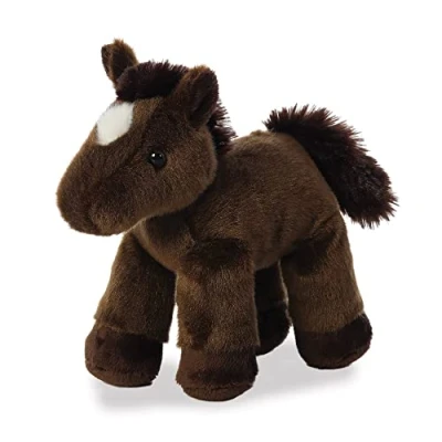 Afbeelding van Aurora Animal, 16486, Mini Flopsies Chestnut het paard 20 cm, pluche, bruin